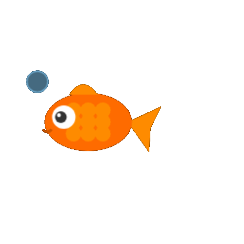 Fish Swim Bubble