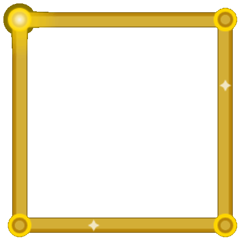 Golden Frame Shimmer