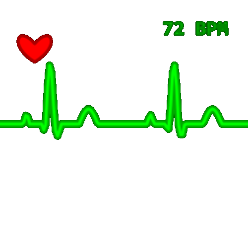 Heart Rate Pulse Line