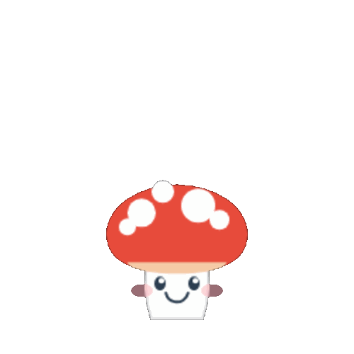 Mushroom Bounce Cute