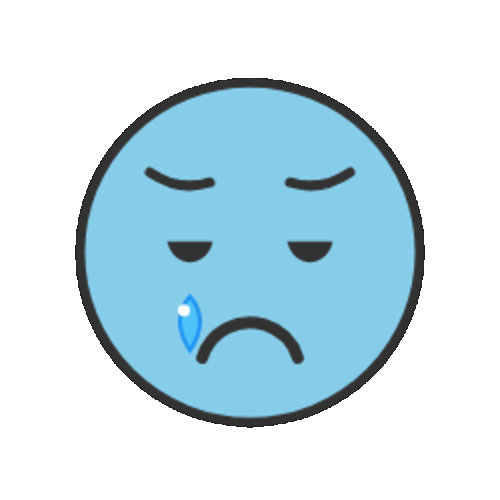 Sad Face Tear