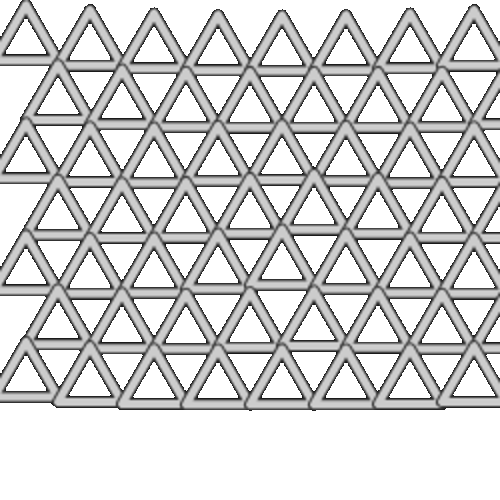 Triangle Grid Wave