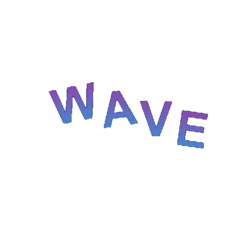 Wave Text Wiggle