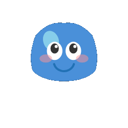 Blob Character Bounce