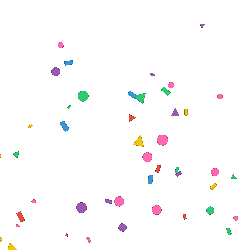 Confetti Scatter Background