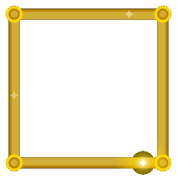 Golden Frame Shimmer