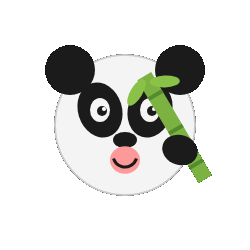 Panda Eating Bamboo