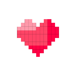 Pixel Heart Blink