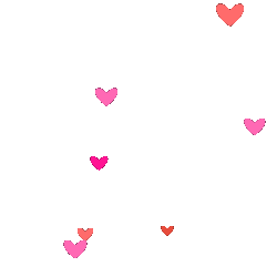 Valentine Hearts Float